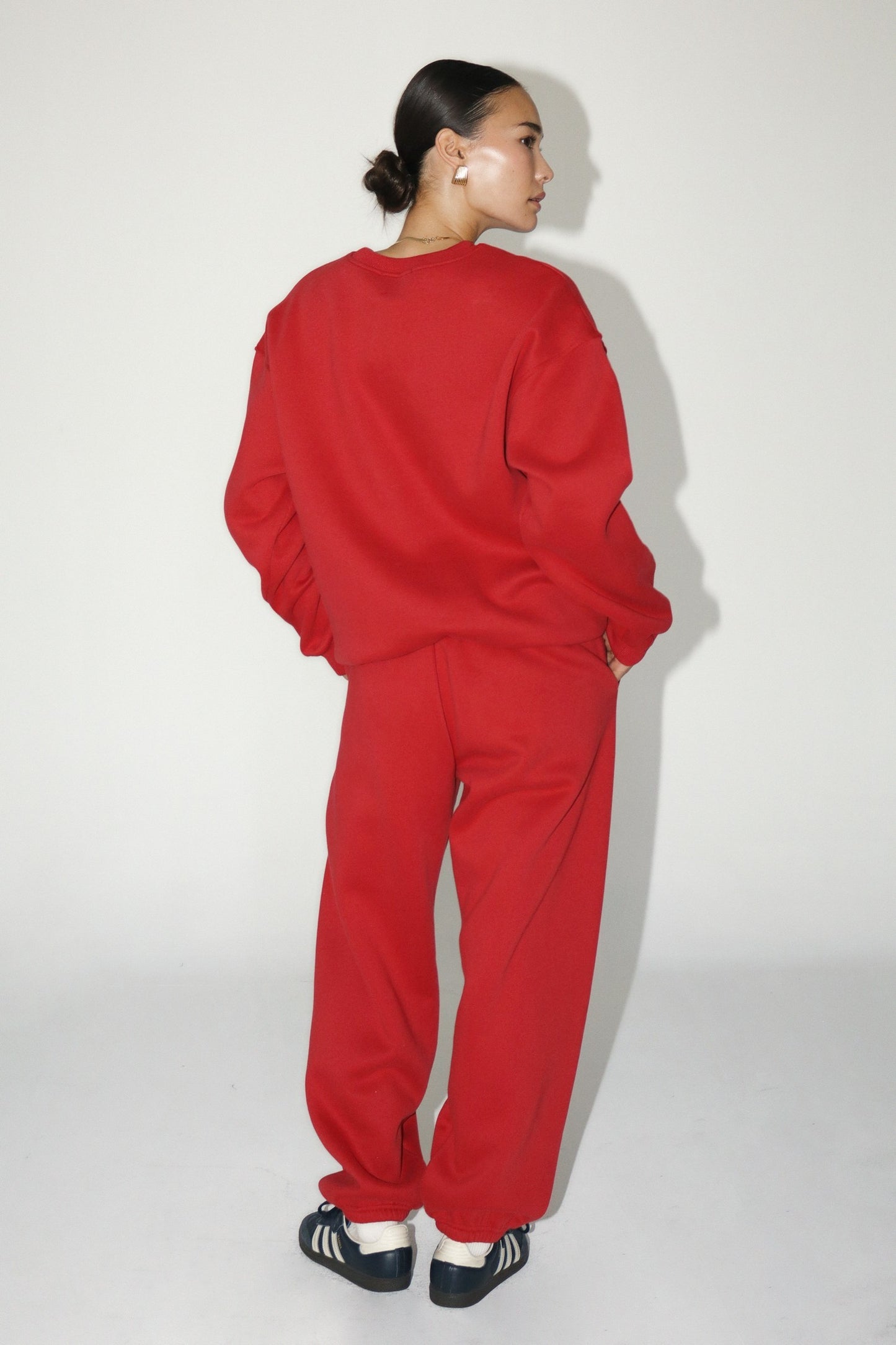 Cherry Overfit Jogger Pant