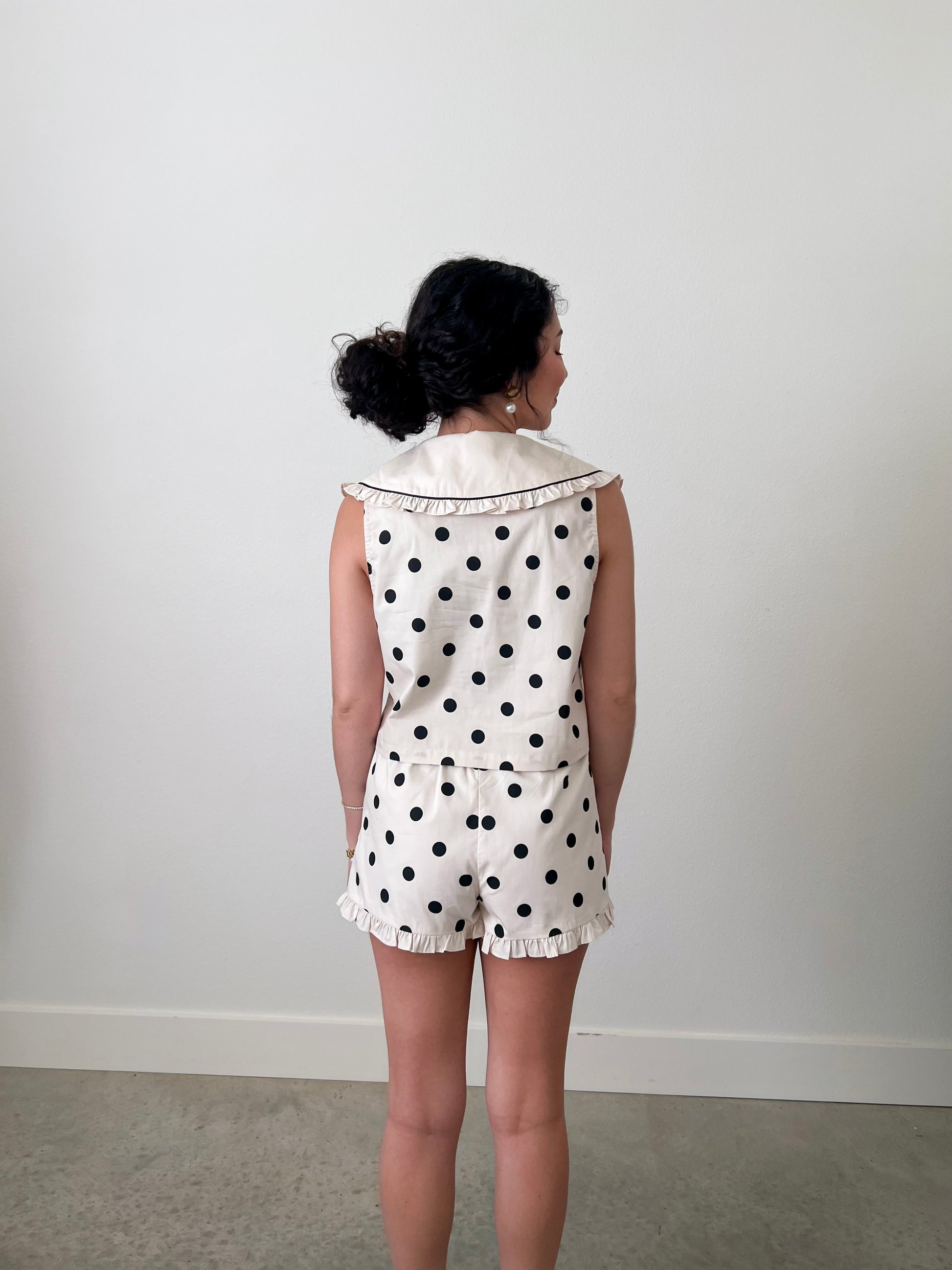 Meggy Dot Top - Happy J Boutique