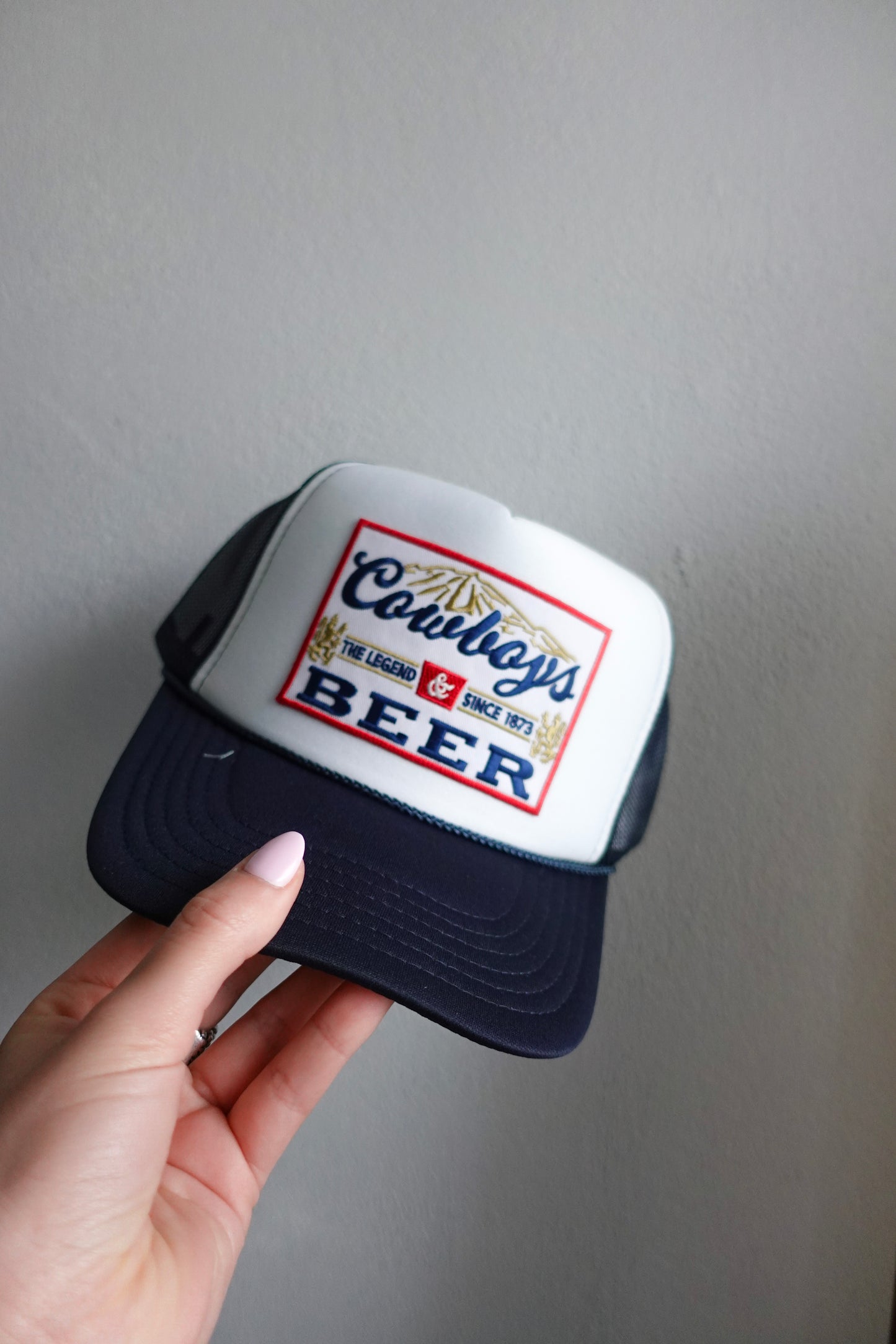 Cowboys & Beer Trucker Hat