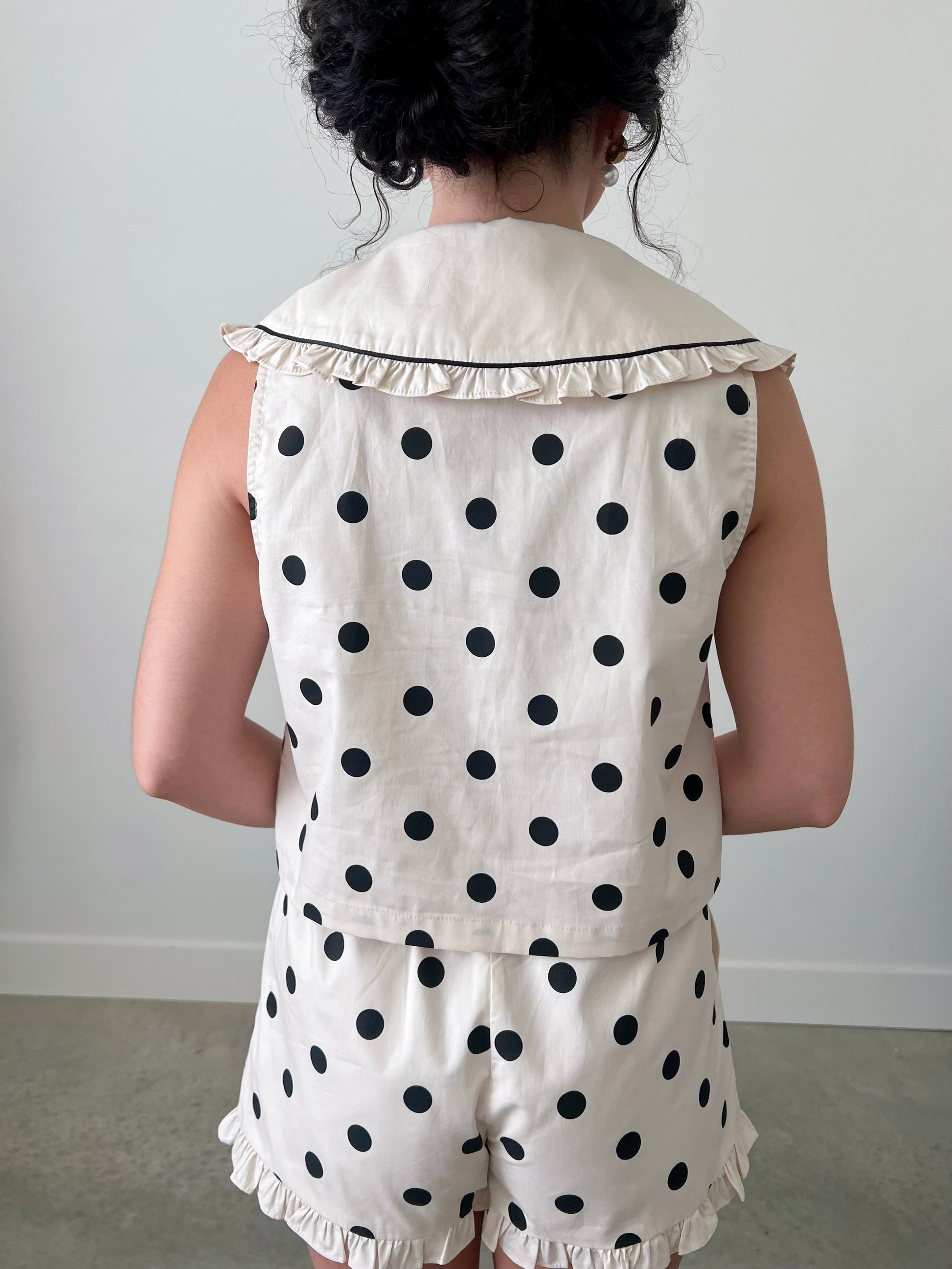 Meggy Dot Top - Happy J Boutique