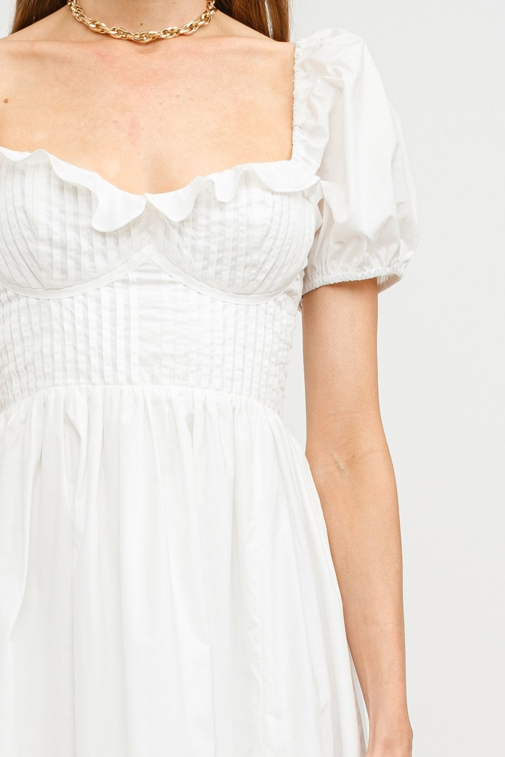 Lavena Off White Dress