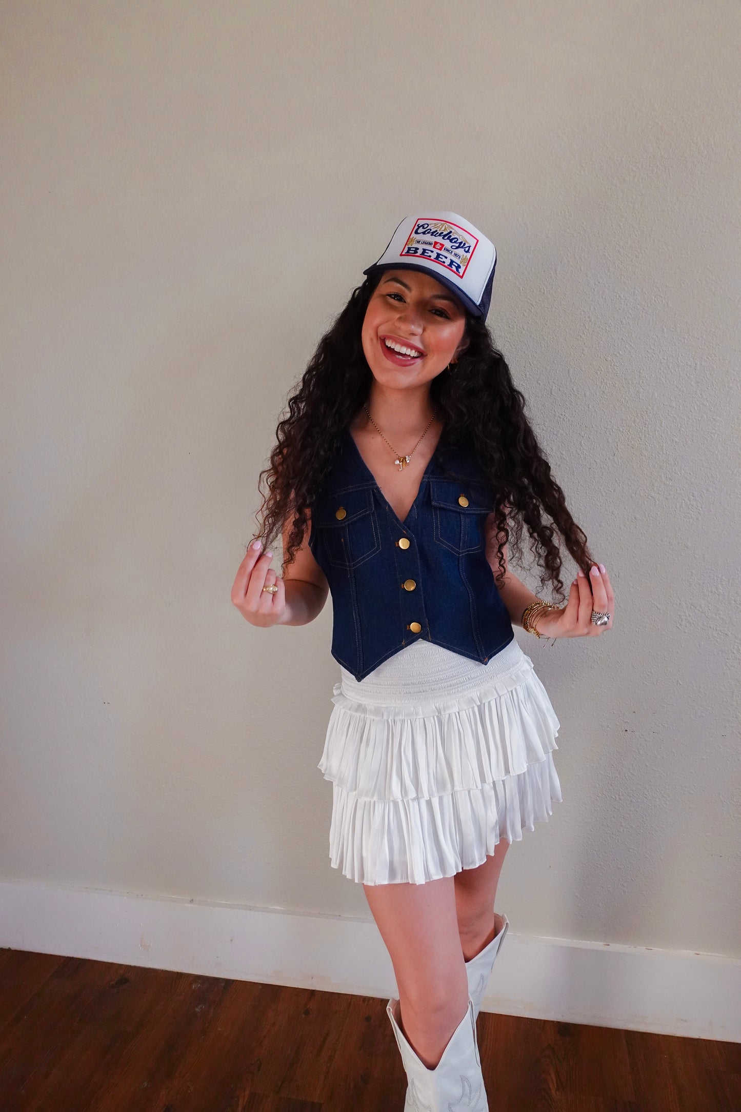 Cowboys & Beer Trucker Hat