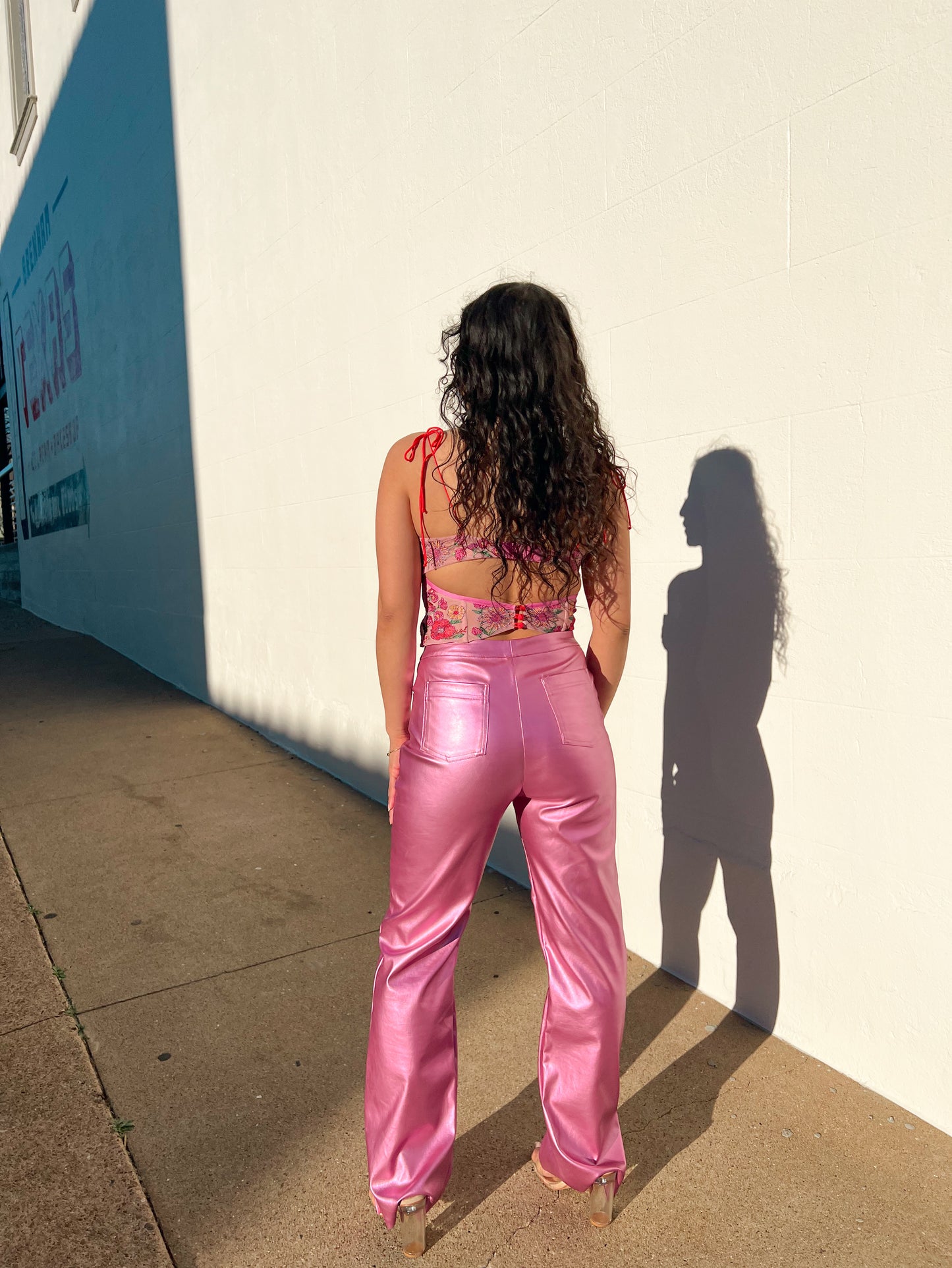The Stella Metallic Pants