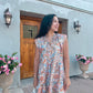 Ellis Paisley Printed Dress