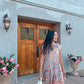 Ellis Paisley Printed Dress