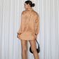 Citrus Dream Satin Blouse