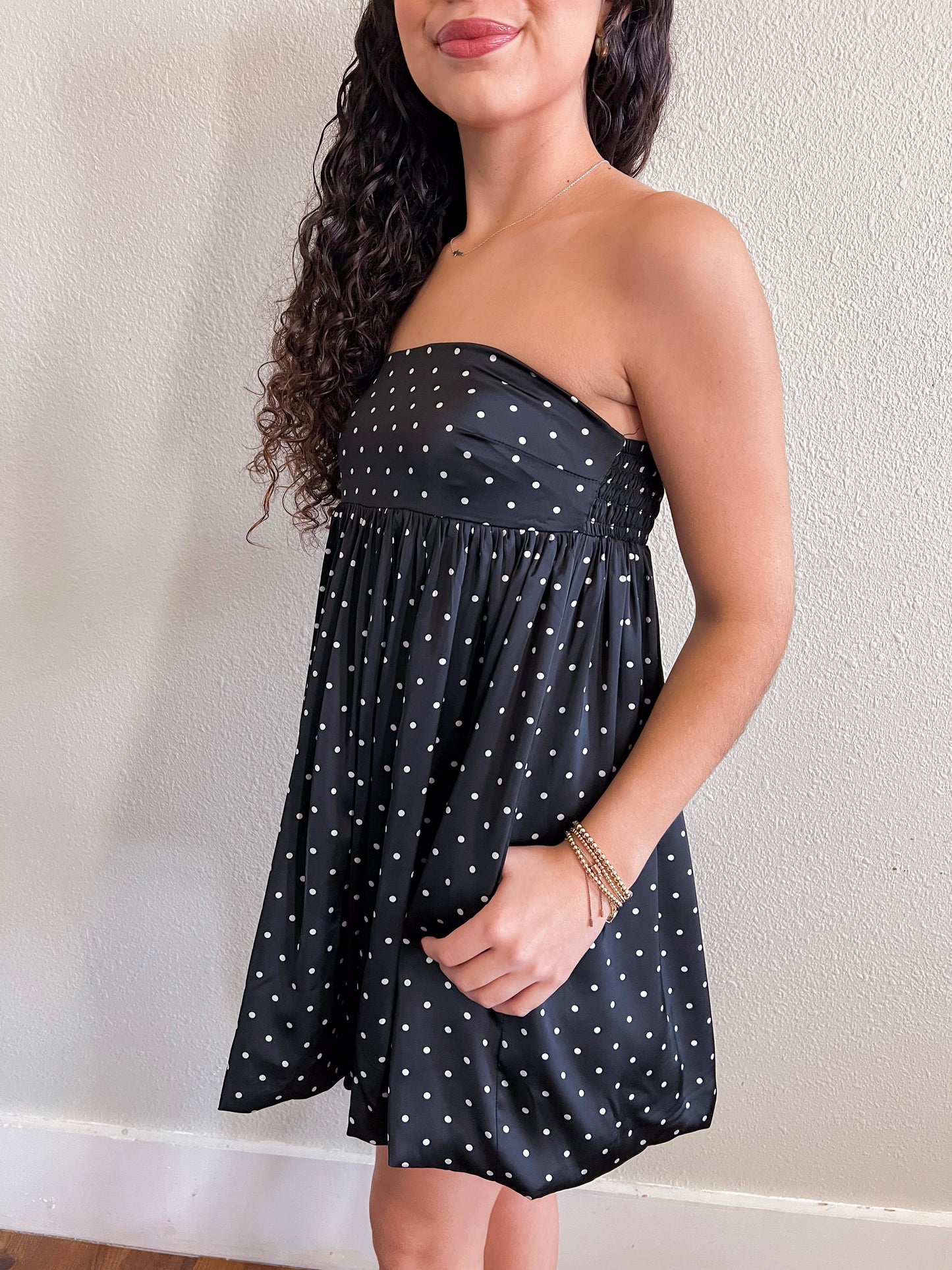 Love Letter Polka Dot Dress