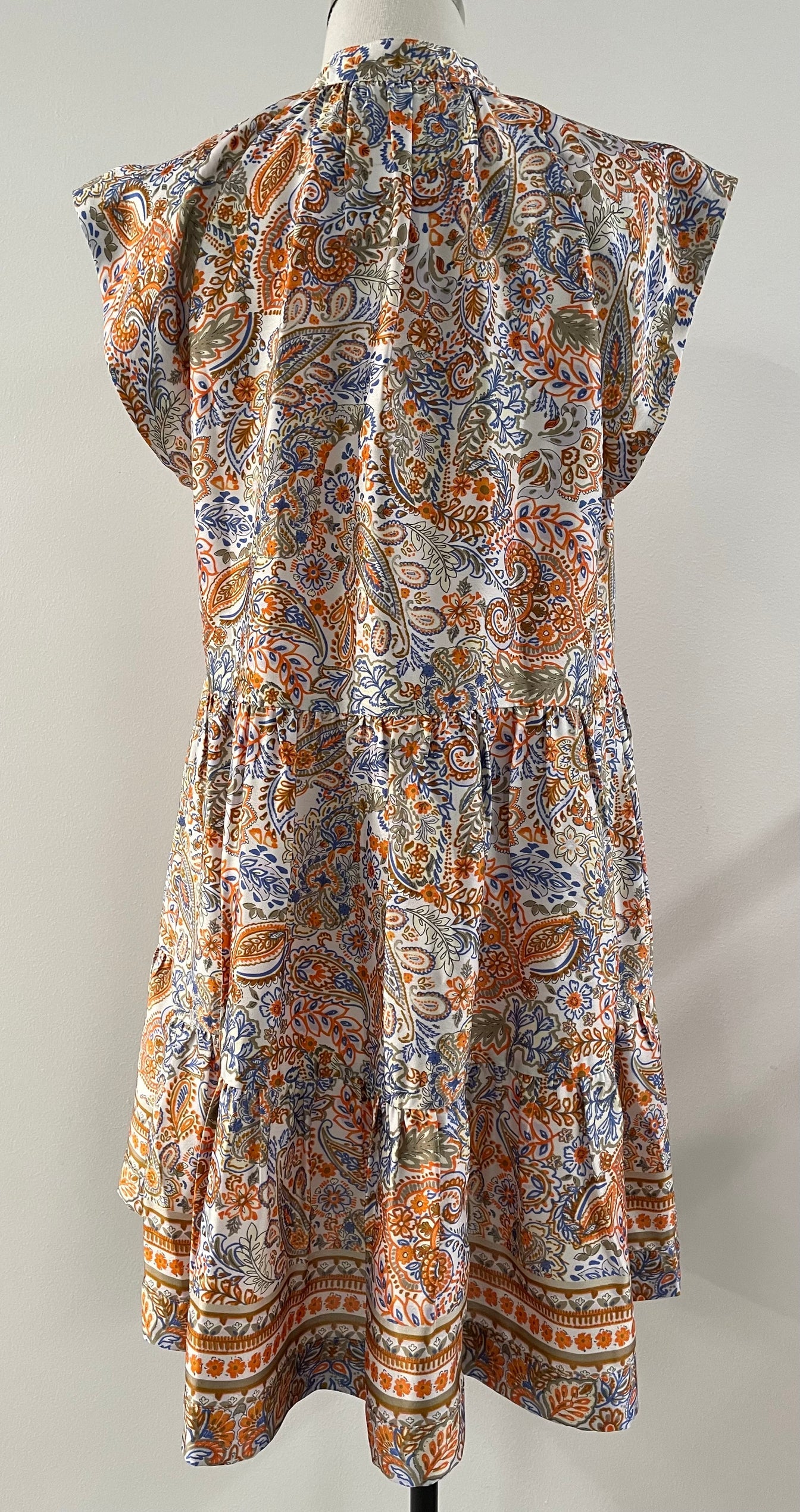 Ellis Paisley Printed Dress