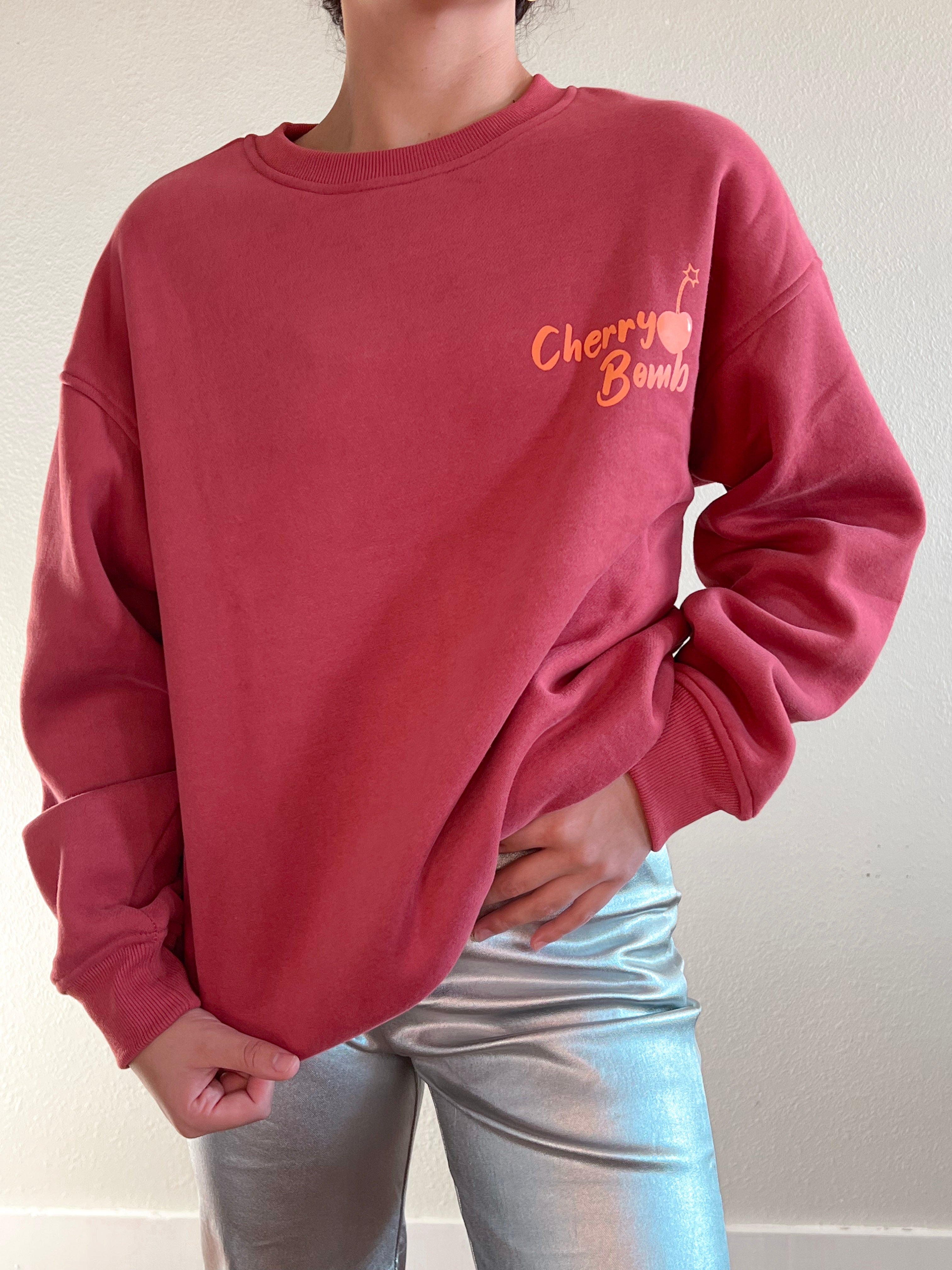 Cherry 2024 bomb sweatshirt