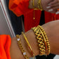 Thin Gold Watch Band