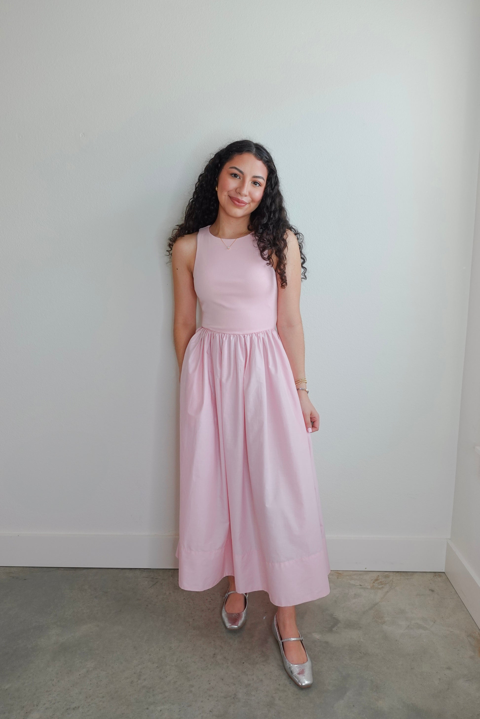 Lyon Pink Dress – Happy J Boutique